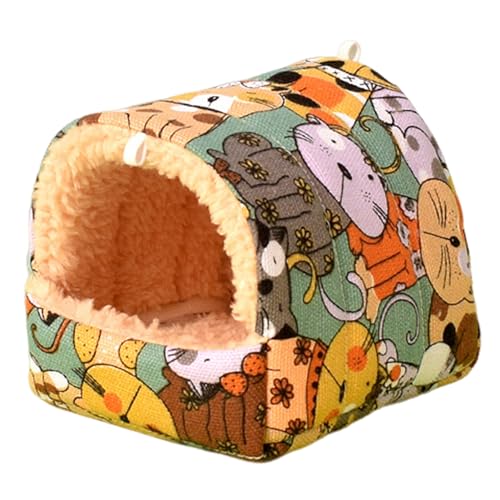 Meerschweinchenhaus, Bett, gemütliches Hamsterhöhle, Versteck für Zwergkaninchen, Igel, Bartdrachen, Winternest, Hamsterkäfig, Zubehör, Meerschweinchenbett, Kleintierversteck für Chinchilla, Hamster, Meerschweinchenhaus, Bett, gemütliches Hamsterhöhle, Versteck für Zwergkaninchen, Igel, Bartdrachen, Winternest, Hamsterkäfig, Zubehör, Meerschweinchenbett, Kleintierversteck für Chinchilla, Hamster, von HshDUti