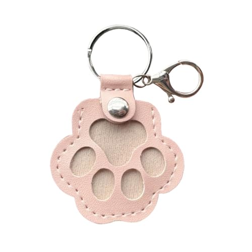 Schlüsselanhänger zur Aufbewahrung von Tierhaaren, Katzenpfotenform, Haustier-Gedenkgeschenk, Schlüsselanhänger, handgefertigter Schlüsselhalter zum Sammeln von Katzen- und Hundehaaren Schlüsselanhänger zur Aufbewahrung von Tierhaaren, Katzenpfotenform, Haustier-Gedenkgeschenk, Schlüsselanhänger, handgefertigter Schlüsselhalter zum Sammeln von Katzen- und Hundehaaren von HshDUti