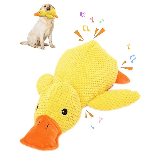 Hshenjhu Anti Stress Ente Hundespielzeug, Unzerstörbares Hundespielzeug, Quietschspielzeug Hund Kuscheltier für Hunde, Hundespielzeug Quietschend, Dog Toys für Breeds, kleine, mittlere, große Hunde Hshenjhu Anti Stress Ente Hundespielzeug, Unzerstörbares Hundespielzeug, Quietschspielzeug Hund Kuscheltier für Hunde, Hundespielzeug Quietschend, Dog Toys für Breeds, kleine, mittlere, große Hunde von Hshenjhu