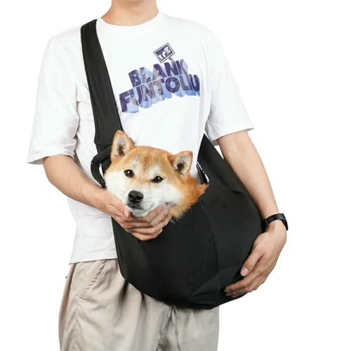 HtoxinDian Bequeme Tragetasche für Haustiere, Crossbody-Schulter-Design für Reisen im Freien mit kleinen Hunden und Welpen HtoxinDian Bequeme Tragetasche für Haustiere, Crossbody-Schulter-Design für Reisen im Freien mit kleinen Hunden und Welpen von HtoxinDian