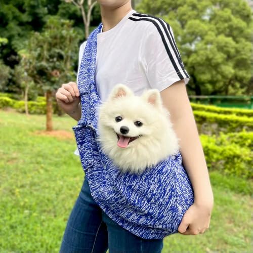 HtoxinDian Bequeme Umhängetasche für Haustiere, für Reisen im Freien, tragbare Tragetasche für Katzen und Welpen, für Hunde, zum Tragen von Zubehör von HtoxinDian