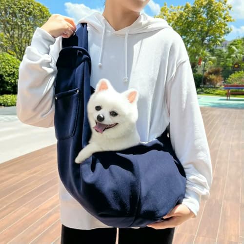 HtoxinDian Bequeme Umhängetasche für Haustiere, für Reisen im Freien, tragbare Tragetasche für Katzen und Welpen, für Hunde, zum Tragen von Zubehör von HtoxinDian