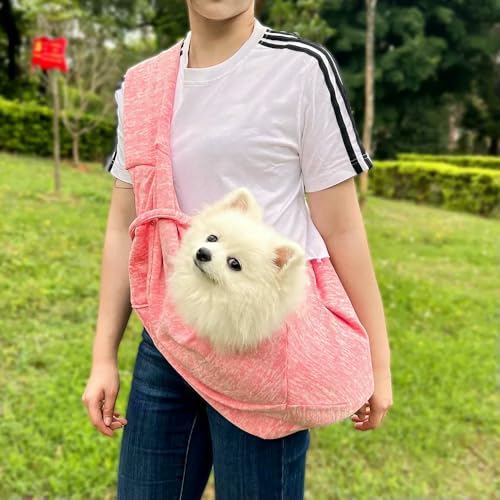 HtoxinDian Bequeme Umhängetasche für Haustiere, für Reisen im Freien, tragbare Tragetasche für Katzen und Welpen, für Hunde, zum Tragen von Zubehör von HtoxinDian