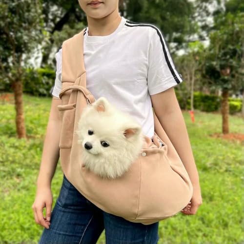 HtoxinDian Bequeme Umhängetasche für Haustiere, für Reisen im Freien, tragbare Tragetasche für Katzen und Welpen, für Hunde, zum Tragen von Zubehör von HtoxinDian