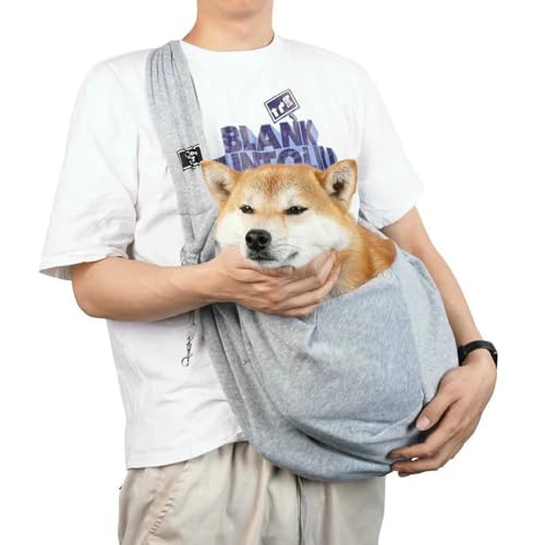 HtoxinDian Haustier-Umhängetasche, Umhängetasche für Outdoor-Reisen, tragbare Tragetasche für Katzen und Welpen, Baumwolle, bequem, Tragetasche für Haustiere von HtoxinDian