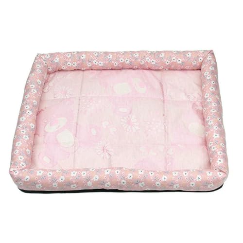 HtoxinDian Sommer-Hundebettkissen, Katzenkissen, Welpen-Schlafnest für mittelgroße Hunde und kleine Katzen, Kühlmatte aus Eisseide, Haustiersofa, Zwinger, Kühlbettmatte HtoxinDian Sommer-Hundebettkissen, Katzenkissen, Welpen-Schlafnest für mittelgroße Hunde und kleine Katzen, Kühlmatte aus Eisseide, Haustiersofa, Zwinger, Kühlbettmatte von HtoxinDian