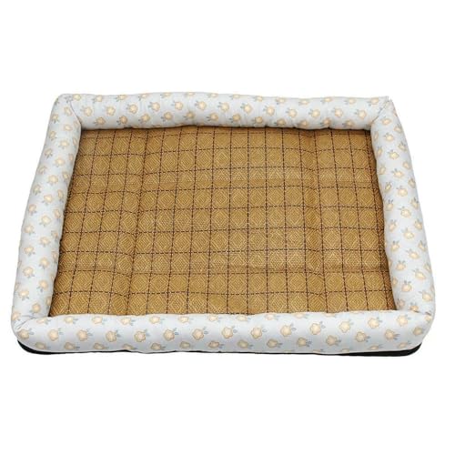 HtoxinDian Sommer-Hundebettkissen, Katzenkissen, Welpen-Schlafnest für mittelgroße Hunde und kleine Katzen, Kühlmatte aus Eisseide, Haustiersofa, Zwinger, Kühlbettmatte HtoxinDian Sommer-Hundebettkissen, Katzenkissen, Welpen-Schlafnest für mittelgroße Hunde und kleine Katzen, Kühlmatte aus Eisseide, Haustiersofa, Zwinger, Kühlbettmatte von HtoxinDian
