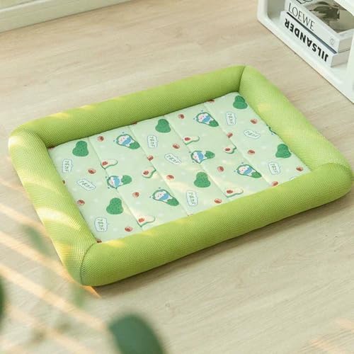 HtoxinDian Sommerkühlende Hundematte, Eispad für Hunde und Katzen, Haustierhütte, kalte Seide, Schlafbett, S-XL, Hundezubehör, Haustierbett von HtoxinDian