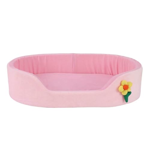 HtoxinDian Sommerkühles rundes elastisches Hundebett Katzenkissenkorb Weiches winddichtes, verdicktes Haustiersofa Eisseidenblume doppelseitige Matte HtoxinDian Sommerkühles rundes elastisches Hundebett Katzenkissenkorb Weiches winddichtes, verdicktes Haustiersofa Eisseidenblume doppelseitige Matte von HtoxinDian
