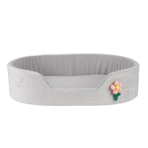 HtoxinDian Sommerkühles rundes elastisches Hundebett Katzenkissenkorb Weiches winddichtes, verdicktes Haustiersofa Eisseidenblume doppelseitige Matte HtoxinDian Sommerkühles rundes elastisches Hundebett Katzenkissenkorb Weiches winddichtes, verdicktes Haustiersofa Eisseidenblume doppelseitige Matte von HtoxinDian