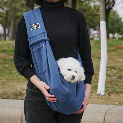 HtoxinDian Verstellbare Tragetasche für Haustiere, Einzelschulter-Design für Reisen im Freien mit kleinen Hunden und Corgi-Welpen von HtoxinDian