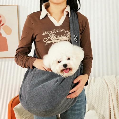 HtoxinDian Verstellbare Tragetasche für Haustiere, Einzelschulter-Design für Reisen im Freien mit kleinen Hunden und Corgi-Welpen HtoxinDian Verstellbare Tragetasche für Haustiere, Einzelschulter-Design für Reisen im Freien mit kleinen Hunden und Corgi-Welpen von HtoxinDian
