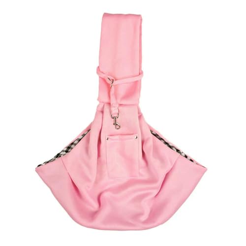 Tragbare Tragetasche für Haustiere, Outdoor-Umhängetasche für Hunde und Katzen, Reisetransportanzug für Haustiere bis 7,5 kg, Hundezubehör von HtoxinDian