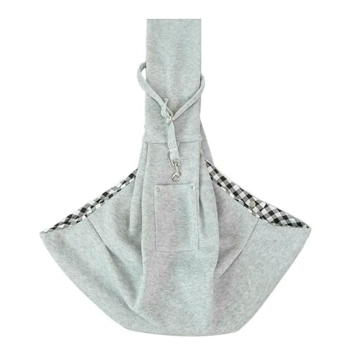 Tragbare Tragetasche für Haustiere, Outdoor-Umhängetasche für Hunde und Katzen, Reisetransportanzug für Haustiere bis 7,5 kg, Hundezubehör von HtoxinDian