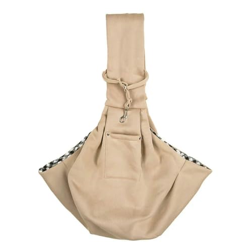 Tragbare Tragetasche für Haustiere, Outdoor-Umhängetasche für Hunde und Katzen, Reisetransportanzug für Haustiere bis 7,5 kg, Hundezubehör von HtoxinDian