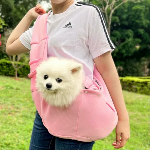 Tragbare Umhängetasche für Haustiere mit Tasche, passt in 7,5 kg Tragetasche für Hunde und Katzen für Reisen im Freien, Wandern, Transport von Haustieren Tragbare Umhängetasche für Haustiere mit Tasche, passt in 7,5 kg Tragetasche für Hunde und Katzen für Reisen im Freien, Wandern, Transport von Haustieren von HtoxinDian
