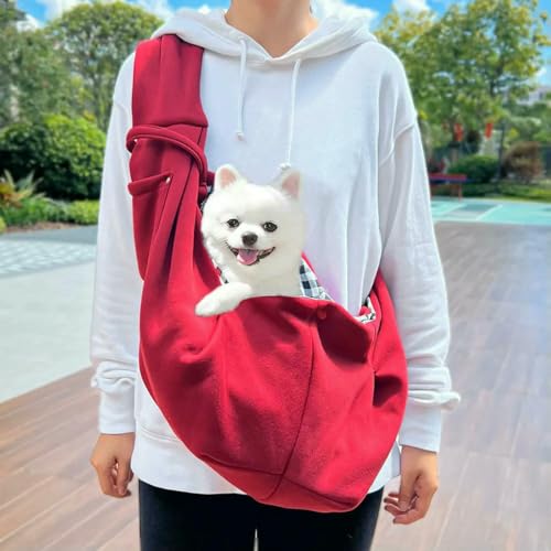 Tragbare Umhängetasche für Haustiere mit Tasche, passt in 7,5 kg Tragetasche für Hunde und Katzen für Reisen im Freien, Wandern, Transport von Haustieren Tragbare Umhängetasche für Haustiere mit Tasche, passt in 7,5 kg Tragetasche für Hunde und Katzen für Reisen im Freien, Wandern, Transport von Haustieren von HtoxinDian