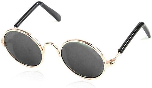 Lustige Katze Kleine Hund Sonnenbrille Vintage Runde Metall Reflexion Sonnenbrille Haustier Fotos Coole Requisiten Zubehör Hund Sonnenbrille Lustige Katze Kleine Hund Sonnenbrille Vintage Runde Metall Reflexion Sonnenbrille Haustier Fotos Coole Requisiten Zubehör Hund Sonnenbrille von Htppzjr