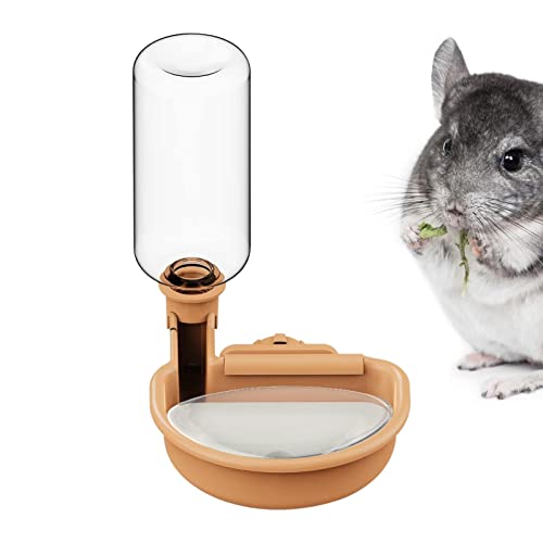 HuYan Wasserspender für Hunde, Käfigfütterung, Haustier-Wasserspender, abnehmbarer Kaninchen-Wassernapf für Zuhause, hängendes Wasserfutter-Set für Chinchilla, Meerschweinchen von HuYan