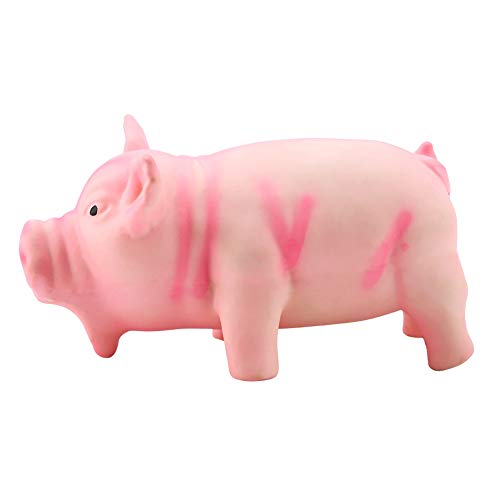 hundespielzeug Schwein hundespielzeug, Huairdum Kauspielzeug für Haustiere Niedliches Kauspielzeug für Haustiere, 6,3 x 3,1 x 3,1 Zoll ungiftiges Latex-Hundequietschspielzeug, für hundespielzeug Schwein hundespielzeug, Huairdum Kauspielzeug für Haustiere Niedliches Kauspielzeug für Haustiere, 6,3 x 3,1 x 3,1 Zoll ungiftiges Latex-Hundequietschspielzeug, für von Huairdum