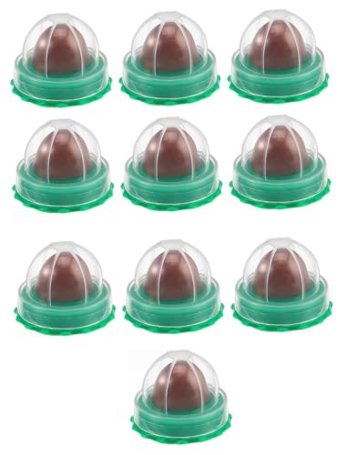 HuangguiyuanV 10 x Katzenminze-Süßigkeiten, Leckbonbon-Spielzeug, Haustier-Katzen-Snacks, Ball, für Katzen, Kätzchen, Grün von HuangguiyuanV