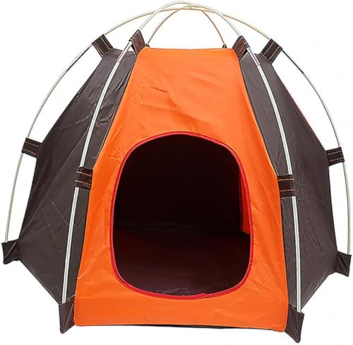 Katzenhaus und Hundezelt, atmungsaktiv, waschbar, tragbares Tipi für den Außenbereich von HuangguiyuanV