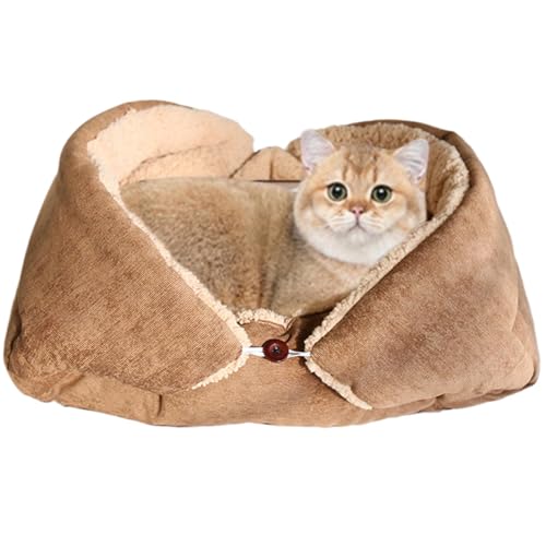 Huayeex Großes Katzenbett – Schlafsack für kleine Hundebetten | Katzendecke, waschbare Katzen-Couch-Bett, warmes Haus für kleine, mittelgroße Katzen, Hunde, Welpen und Kätzchen Huayeex Großes Katzenbett – Schlafsack für kleine Hundebetten | Katzendecke, waschbare Katzen-Couch-Bett, warmes Haus für kleine, mittelgroße Katzen, Hunde, Welpen und Kätzchen von Huayeex
