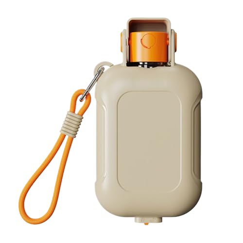 Huayeex Hundewasserflasche Tragbar - Tragbarer Trinkbehälter Für Hunde Unterwegs | Futterbehälter Zum Füttern Von Kleinen Und Mittleren Welpen Kätzchen Outdoor Spaziergang von Huayeex