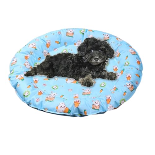 Huayeex Kühle Matte für Hunde, Hundekühlkissen,Runde Hund Schlaflastmatten - Haustierdecke für kleine mittelgroße und große Katze Kennelskisten im Freien oder zum Hausgebrauch von Huayeex