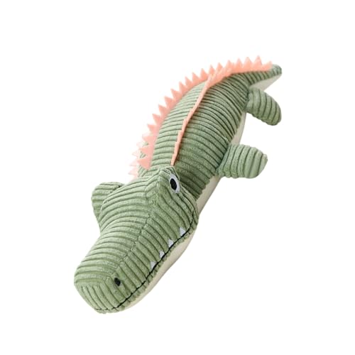 Huayeex Plüsch-Hundespielzeug, niedliches Alligator-weiches Plüsch-Welpenspielzeug, interaktives, weiches, Stofftiere, Zahnen, Haustierzubehör für mittelgroße und kleine und große Hunde von Huayeex