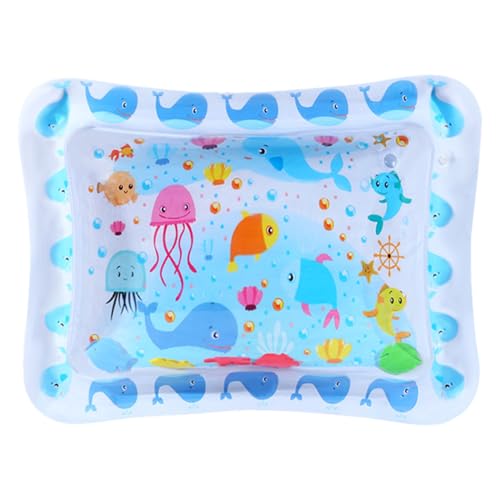 Huayeex Sensorik Wasser Matte | Faltbares Hunde Wasserkissen - Aufblasbare Krabbeldecke Dickes Haustierzubehör Zum Schlafen Für Alle Altersstufen Bei Innen & Außen Reise Familien Wohnzimmer Huayeex Sensorik Wasser Matte | Faltbares Hunde Wasserkissen - Aufblasbare Krabbeldecke Dickes Haustierzubehör Zum Schlafen Für Alle Altersstufen Bei Innen & Außen Reise Familien Wohnzimmer von Huayeex