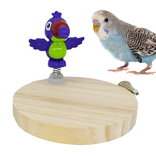 Huayeex Vogelsitzstangen Für Papageien | Nymphensittich Sitzstange - Vielseitige Vogelspielplatz Für Aras Sittiche Hühner Innenbereich & Außenbereich von Huayeex