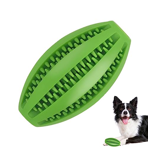 Hudhowks Quietschender Spielzeugball zum Kauen von Hunden | Super Dog Toys Robustes Kauspielzeug für Hunde,Leckeres Gummiball-Backenkauspielzeug für kleine, mittelgroße und große Hunde und Welpen von Hudhowks