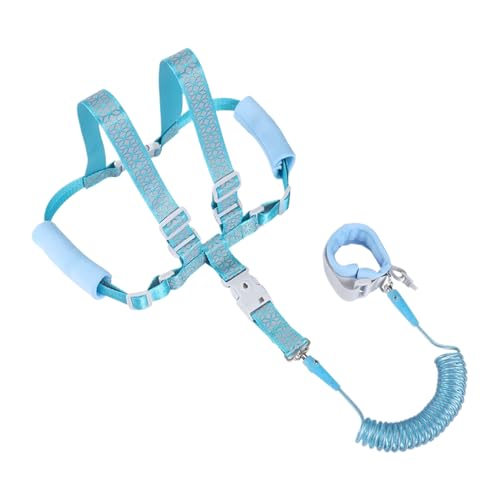 Baby Laufgurt mit Sicherheitsleine – Reflektierendes Anti-Lost-Geschirr für Kleinkinder (Mädchen & Junge) – Ideal für Spaziergänge, Reisen & Wandern von Huehkir
