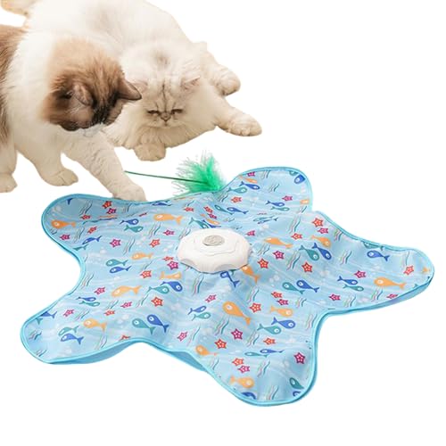 Huehkir Interaktives Katzenspielzeug | Sternförmiges Stimulierendes Katzenspielzeug | Kausicheres Design Zur Förderung Von Training, Geistiger Anregung Und Klettern Huehkir Interaktives Katzenspielzeug | Sternförmiges Stimulierendes Katzenspielzeug | Kausicheres Design Zur Förderung Von Training, Geistiger Anregung Und Klettern von Huehkir