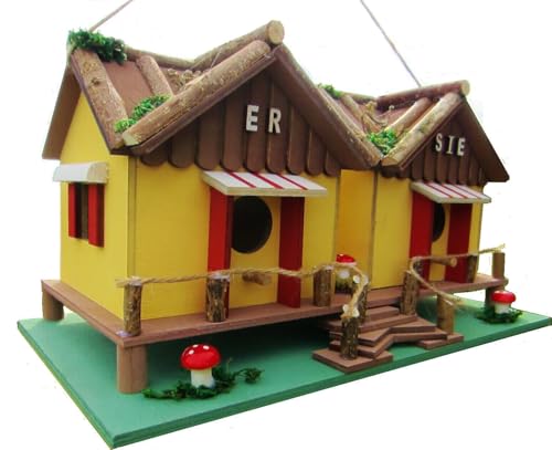 Hüwüknü Nistkasten Vogelhaus ´Er und Sie ` Hüwüknü Nistkasten Vogelhaus ´Er und Sie ` von Hüwüknü