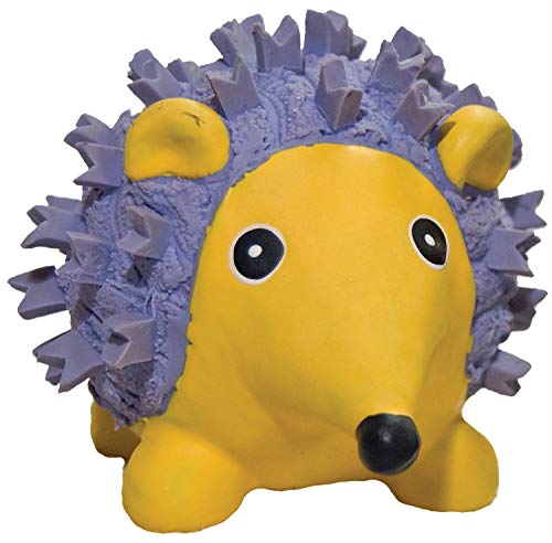 Hugglehounds Hundespielzeug Ruff-Tex Violett der Igel Hundespielzeug extrem strapazierfähig mit Quietschelement von HuggleHounds