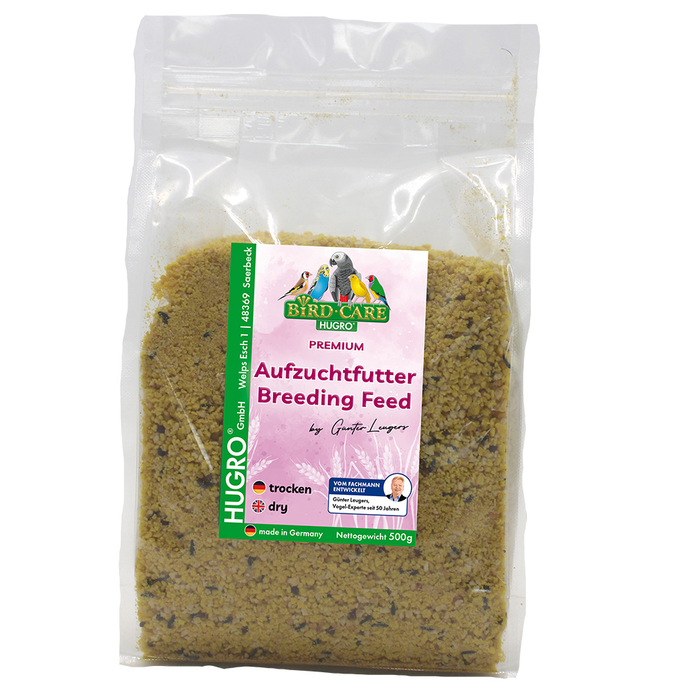 Hugro Aufzuchtfutter trocken - 500 g Hugro Aufzuchtfutter trocken - 500 g von Hugro