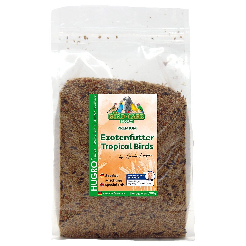 Hugro Exotenfutter "Super" - 700 g Hugro Exotenfutter "Super" - 700 g von Hugro