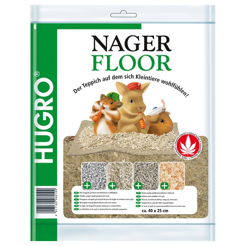Hugro Hanf-Nagerfloor - 40 x 25 cm von Hugro