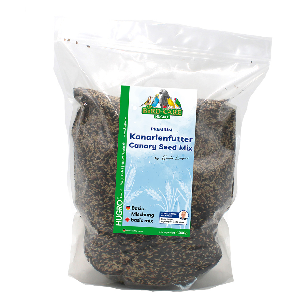 Hugro Kanarienfutter Basismischung - Sparpaket: 2 x 4 kg Hugro Kanarienfutter Basismischung - Sparpaket: 2 x 4 kg von Hugro