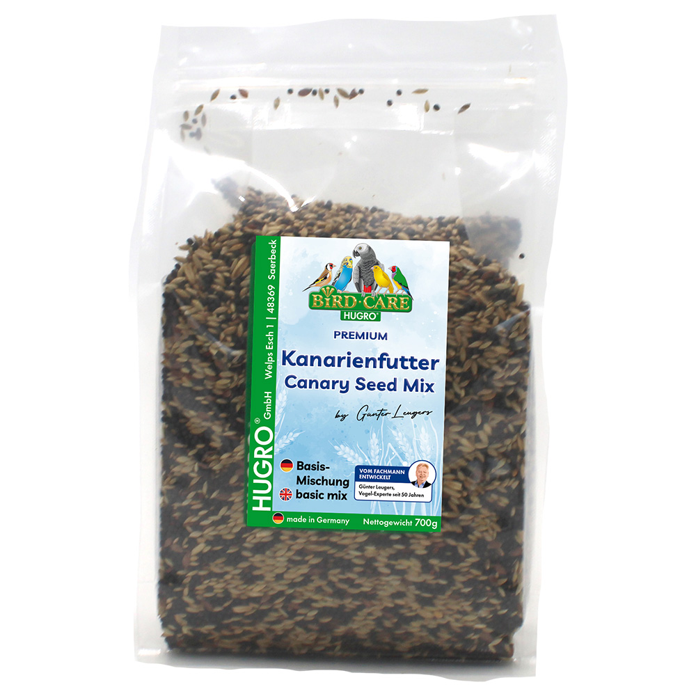 Hugro Kanarienfutter Basismischung - Sparpaket: 2 x 700 g Hugro Kanarienfutter Basismischung - Sparpaket: 2 x 700 g von Hugro