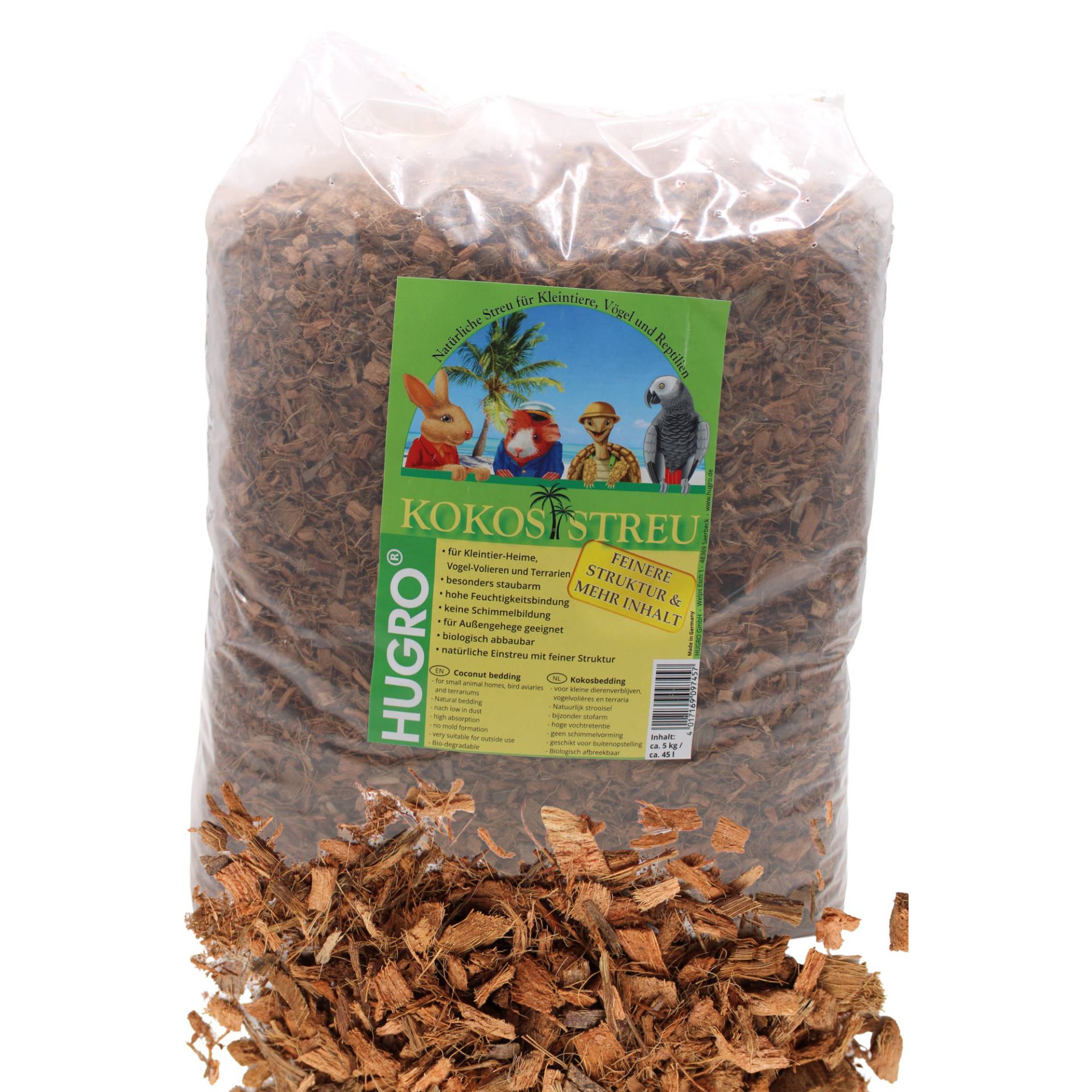 Hugro Kokosstreu - 45 L Hugro Kokosstreu - 45 L von Hugro