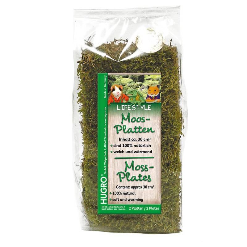 Hugro Moosplatten - ca. 30 cm, 2 Platten von Hugro