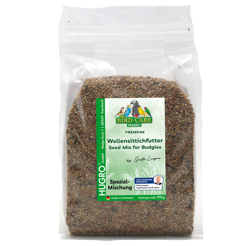 Hugro Wellensittichfutter "Super" - Sparpaket: 2 x 700 g Hugro Wellensittichfutter "Super" - Sparpaket: 2 x 700 g von Hugro