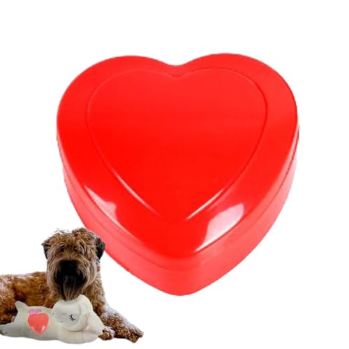 Herzschlag-Ersatz-Schnuller, Herzschlag-Simulator, Welpen, Herzschlag-Spielzeug, beruhigende Trennung, Angstlinderung, Spielzeug, Schlaftraining für Hunde, reduziert Haustierangst mit Herzschlag-Ersatz-Schnuller, Herzschlag-Simulator, Welpen, Herzschlag-Spielzeug, beruhigende Trennung, Angstlinderung, Spielzeug, Schlaftraining für Hunde, reduziert Haustierangst mit von Hugsweet