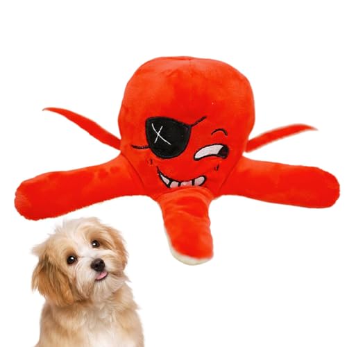 Hugsweet Quietschendes Hundespielzeug,Plüsch-Quietschspielzeug für Hunde - Kauspielzeug für Hunde, Puzzlespiel,Interaktives Hundespielzeug, Welpen-Beißhund-Puzzlespielzeug, Oktopus-Plüschspielzeug, Hugsweet Quietschendes Hundespielzeug,Plüsch-Quietschspielzeug für Hunde - Kauspielzeug für Hunde, Puzzlespiel,Interaktives Hundespielzeug, Welpen-Beißhund-Puzzlespielzeug, Oktopus-Plüschspielzeug, von Hugsweet
