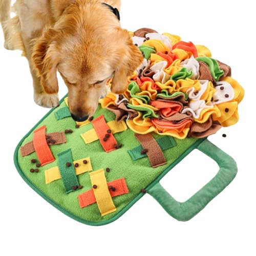 Hugsweet Schnüffelmatte für Hunde, Schnüffelmatte für Welpen | Interaktives Spiel-Puzzlespielzeug auf Nahrungssuche,Interaktives Spiel-Puzzle-Spielzeug, rutschfeste Schnüffelmatte in Tassenform für von Hugsweet