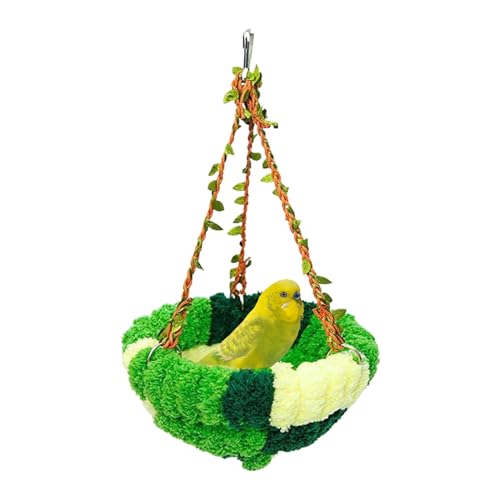 Hugsweet Warmes Vogelbett - Plüschiges Winter Kuscheliges Papageiennest | Haustierbedarf Für Schlafen Verstecken Nisten Spielen Voliere Ruhen Zucht Außenhaltung Hugsweet Warmes Vogelbett - Plüschiges Winter Kuscheliges Papageiennest | Haustierbedarf Für Schlafen Verstecken Nisten Spielen Voliere Ruhen Zucht Außenhaltung von Hugsweet