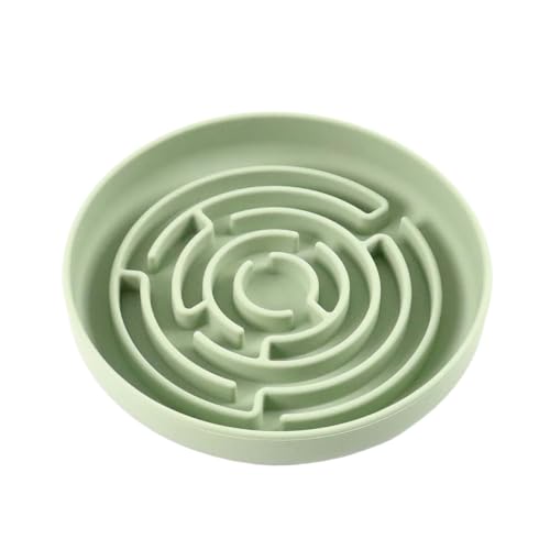 Hundenapf Mit Slow Feeder – Silikon-Napf Mit Saugnapf, Anti-Schlupf- Und Erstickungsschutz, Auslaufsicherer Futternapf Für Katzen Und Welpen, Neues Labyrinth-Design von Hugsweet